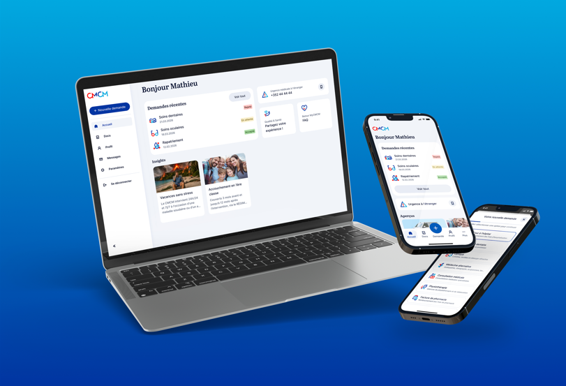 myCMCM screens